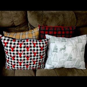 Holiday pillows